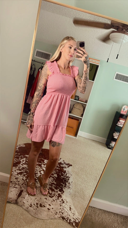 Babydoll Pink Dress