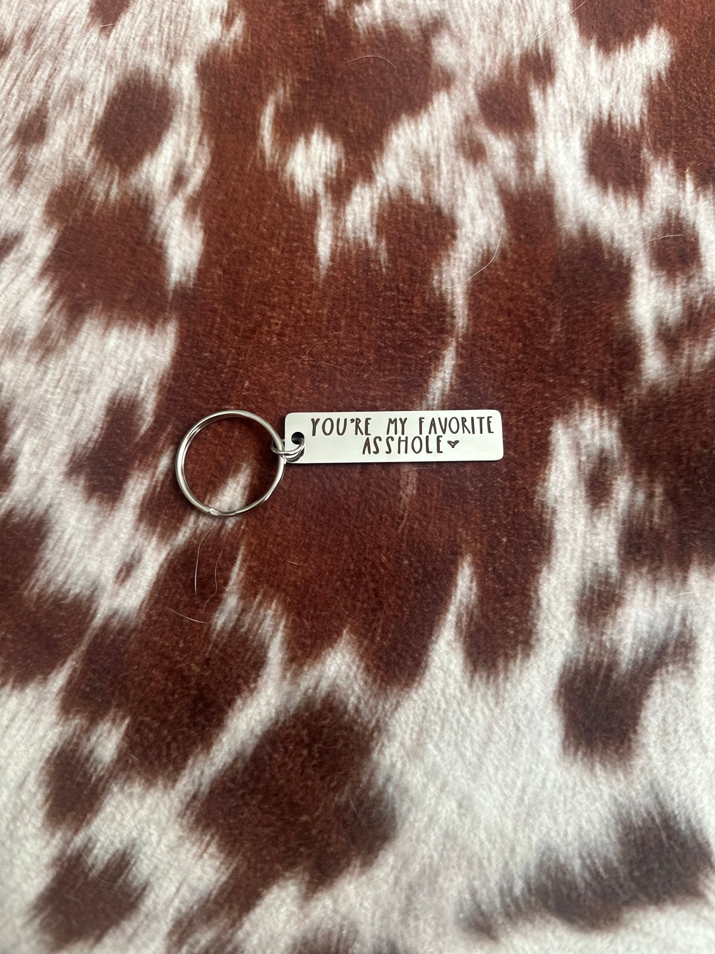 Favorite A-Hole Keychain